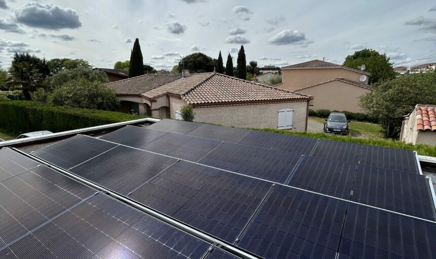 Installation panneaux solaires Quint Fonsegrives 31130 rotated
