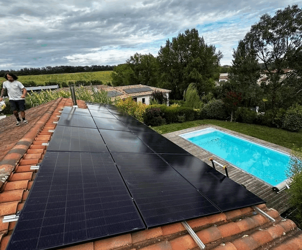 installation panneaux solaires toulouse Lapeyrouse Fossat